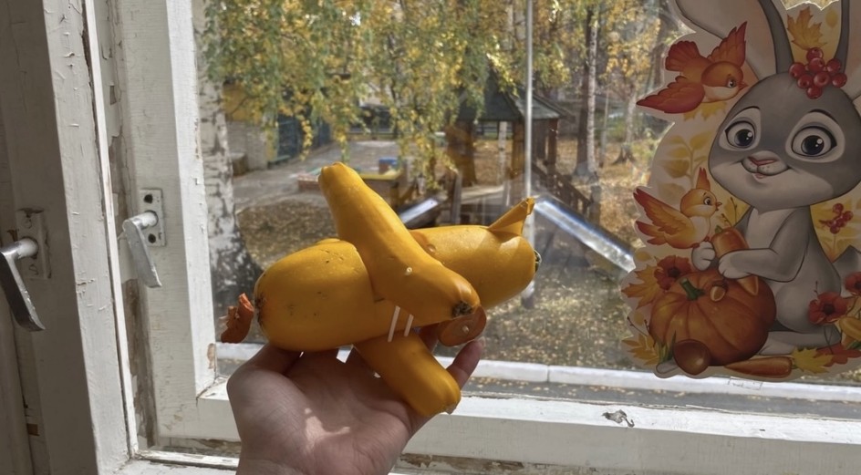 Яркий самолет