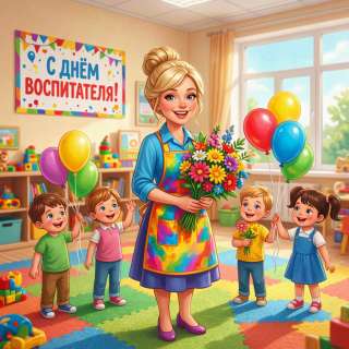 Всероссийский конкурс детского творчества ко Дню воспитателя «С ТЕПЛОМ В СЕРДЦЕ» 