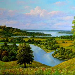 Всероссийский конкурс живописного и декоративного пейзажа «РОДНЫЕ ПРОСТОРЫ» к Году единства народов России